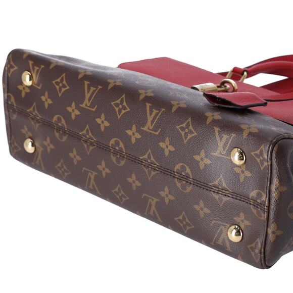 Louis Vuitton Venus Monogram Handbag M41738 Cerise Red Canvas - Picture 7 of 7